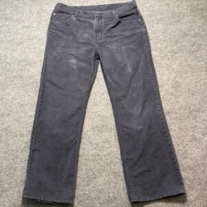 BANANA REPUBLIC Straight Leg Corduroy Pants Mens 36x30 Navy Cotton Trousers